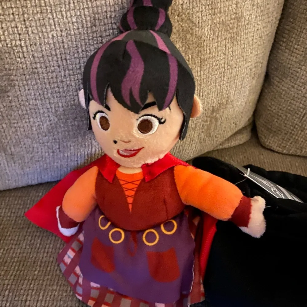 Disney Hocus Pocus Plush Doll Set - Multicolor NWT Stuffed Animal - Picture 4 of 6